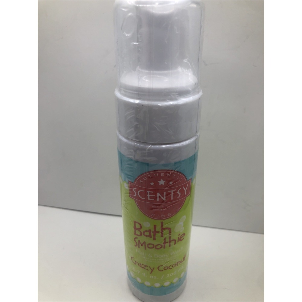 Scentsy Kids hair & body wash bath smoothie Crazy Coconut 6.7 Fl Oz Sealed